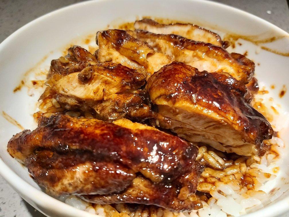 照烧鸡腿饭