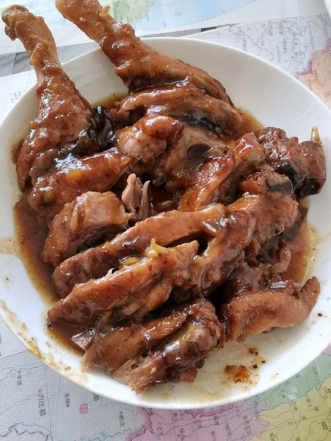 冰花酸梅鸭-酸甜开胃