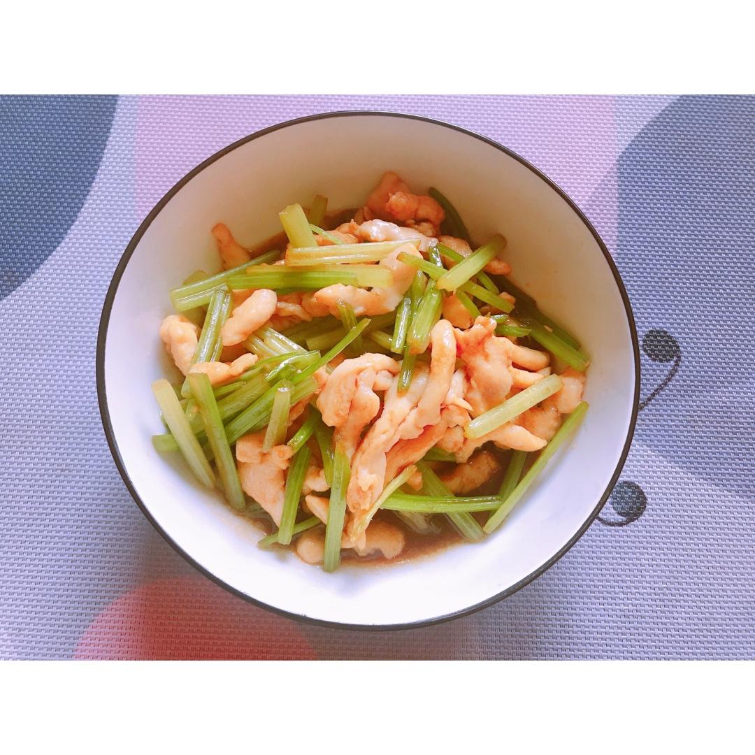鸡丝芹菜