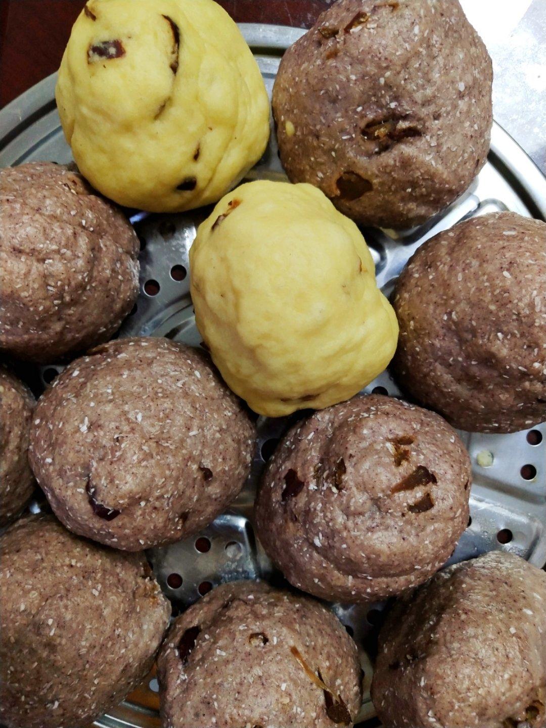 杂粮窝窝头 小米面 紫米面