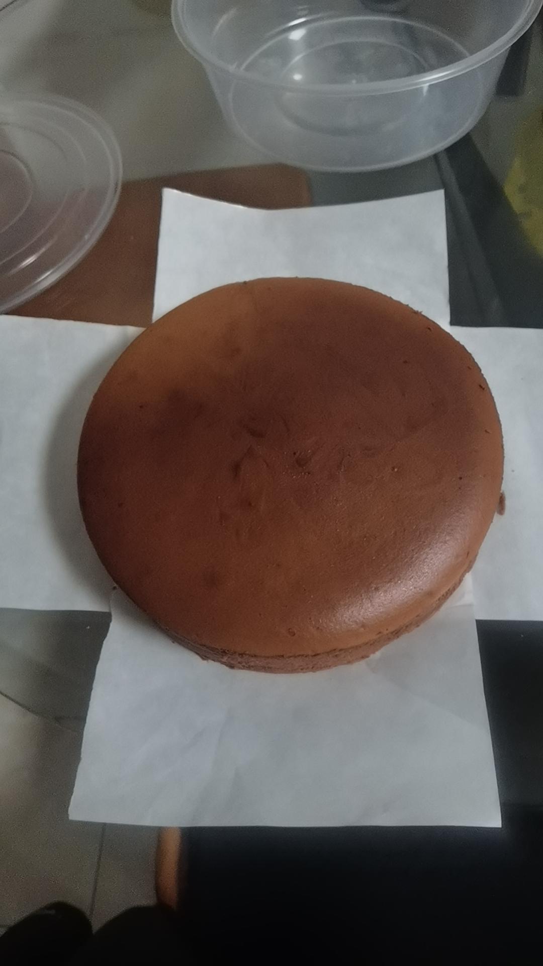 黑巧轻乳酪蛋糕（一次解决水浴类蛋糕）