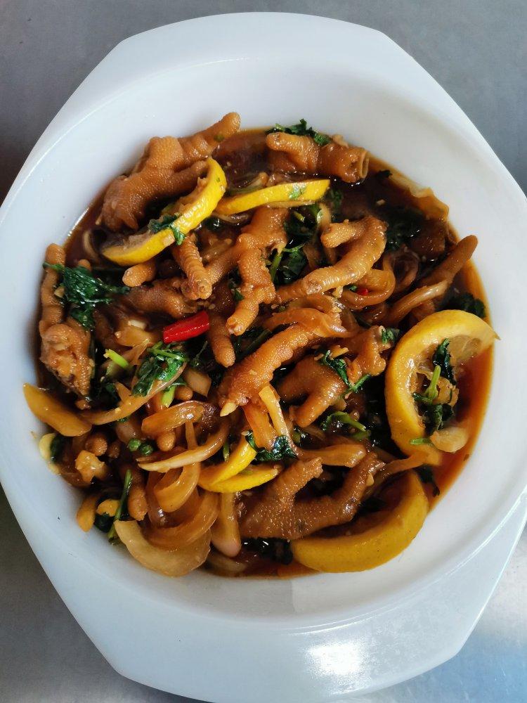 【网红柠檬凤爪】超简单做法