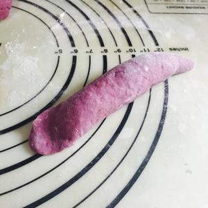 紫薯小麦胚芽芝麻贝果的做法 步骤4