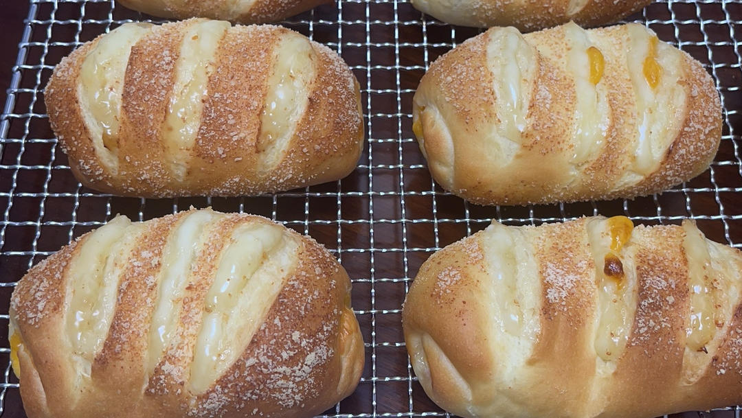 培根🥓面包卷（简单好吃的咸口软面包）