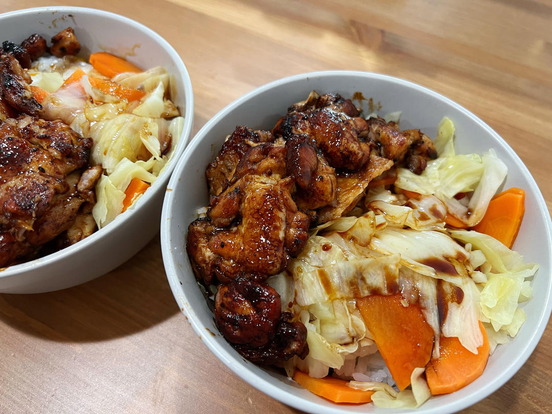 照烧鸡腿饭