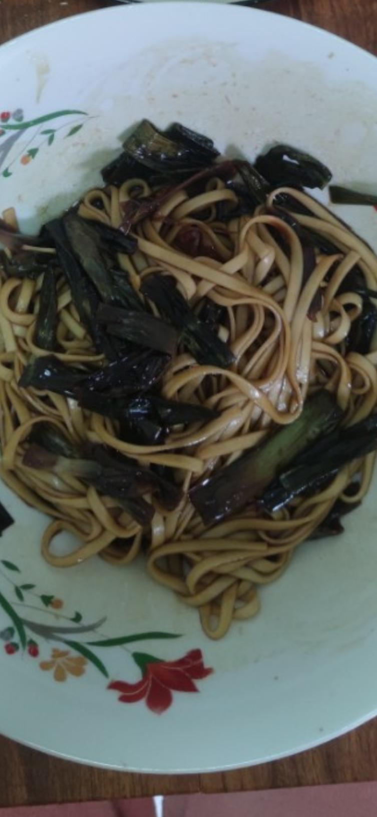 黄磊版葱油拌面