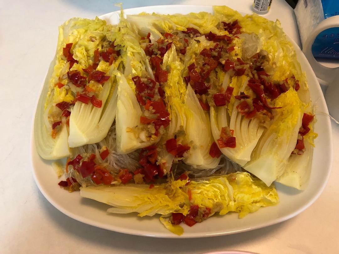 蒜蓉粉丝娃娃菜