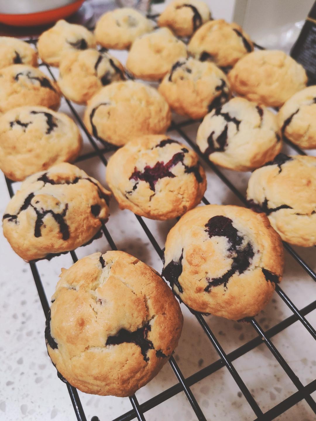 爆浆蓝莓软曲奇