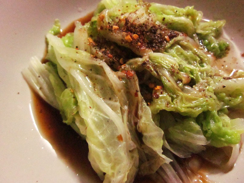 响油白菜