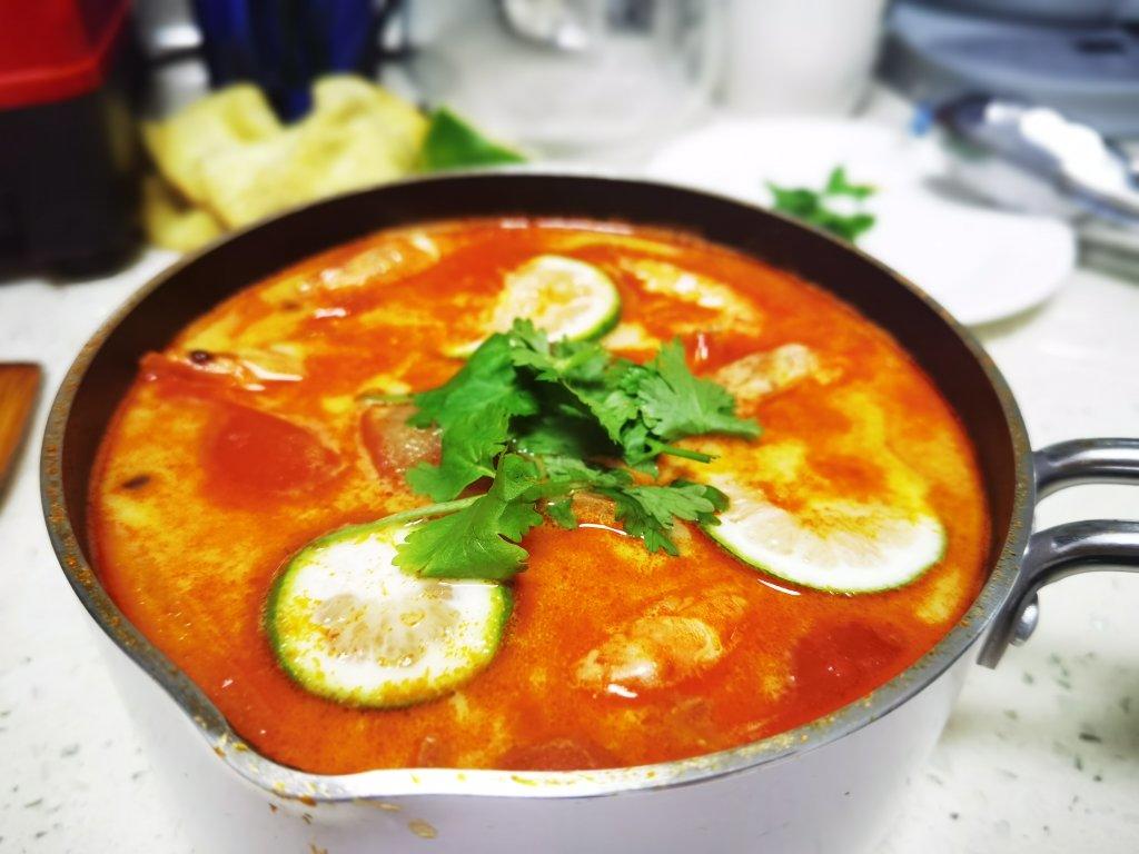 被夸爆的冬阴功汤【泰国学厨】超级好操作！