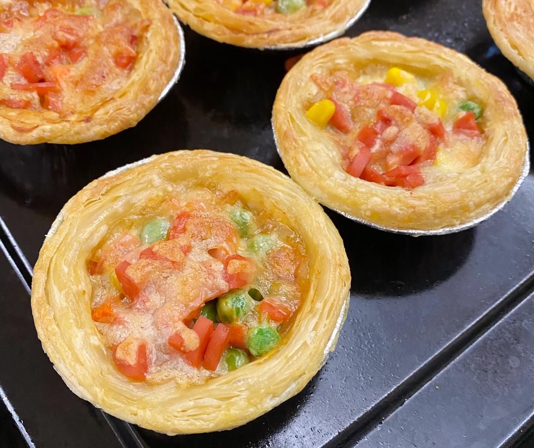 蛋挞迷你披萨🍕的做法