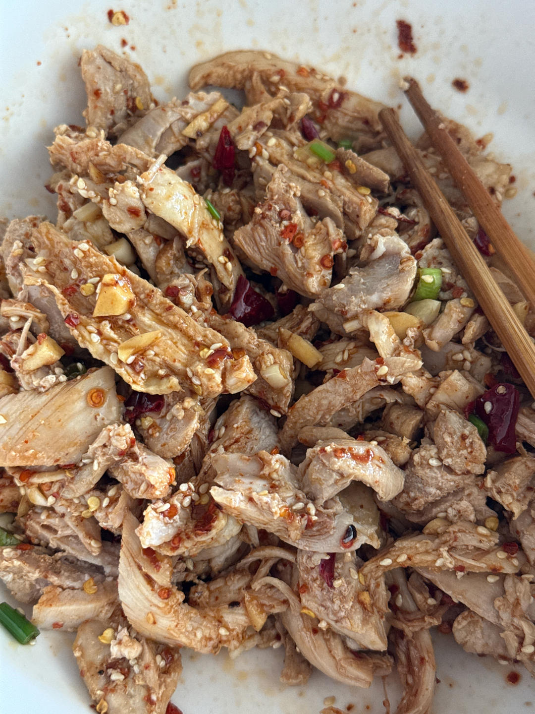 凉拌麻辣鸡腿肉