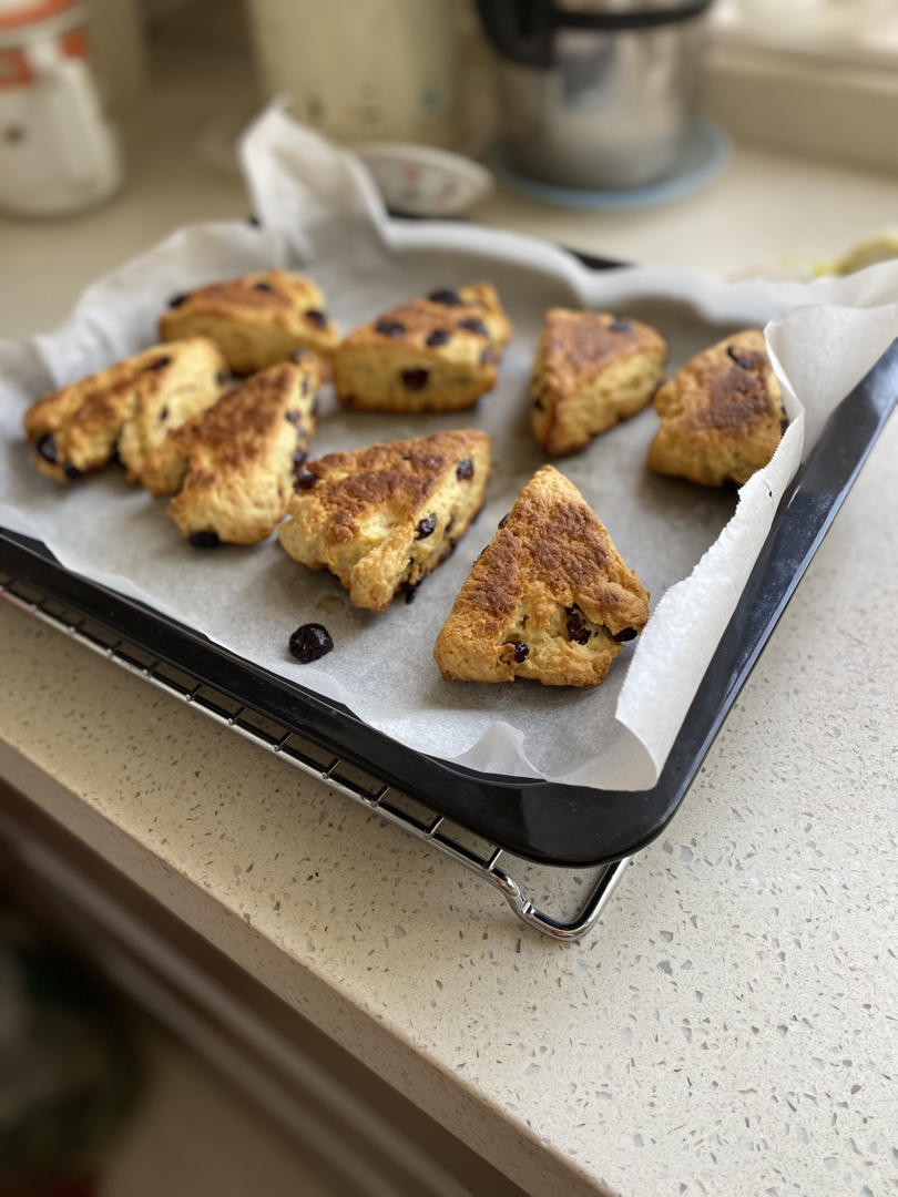 英式司康-蔓越莓司康饼
