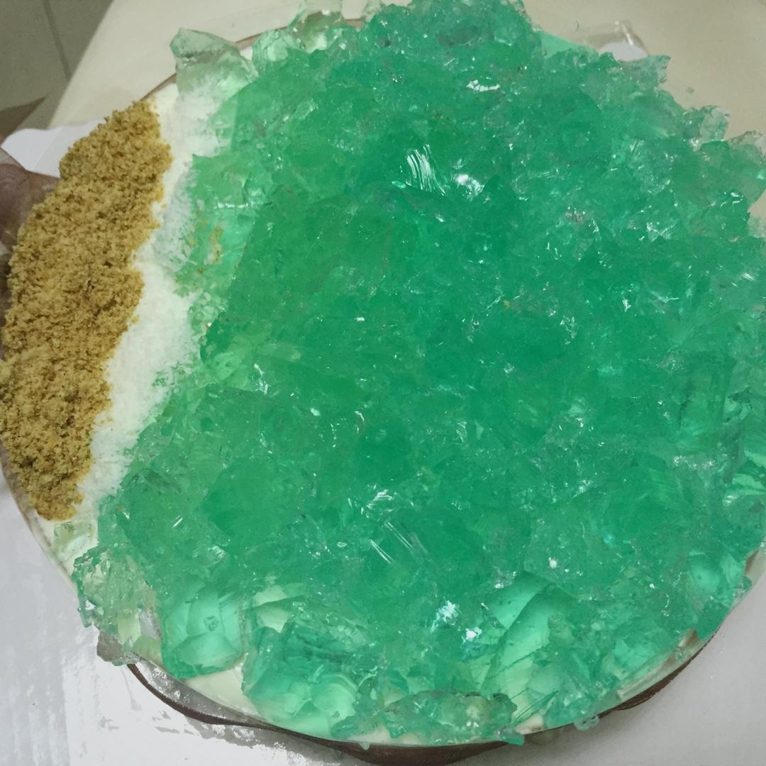 海洋酸奶慕斯蛋糕