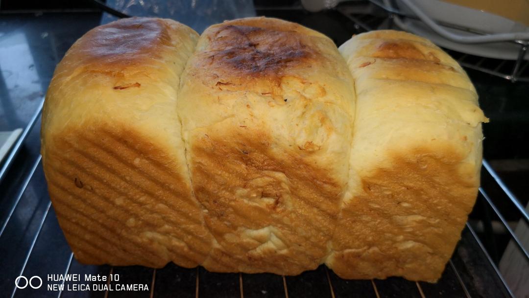 超软拉丝牛奶吐司🍞一次发酵