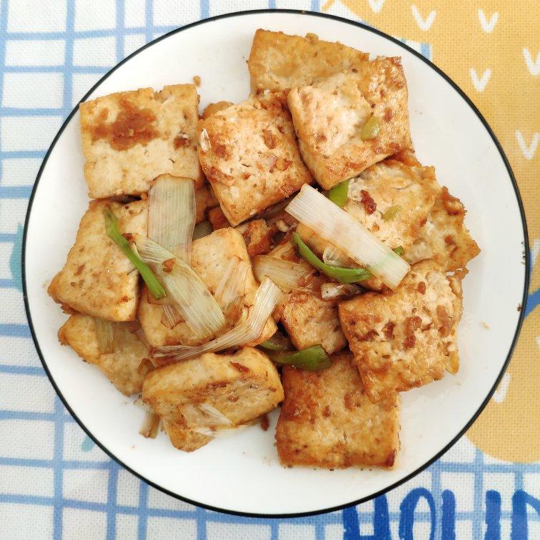 葱烧嫩豆腐
