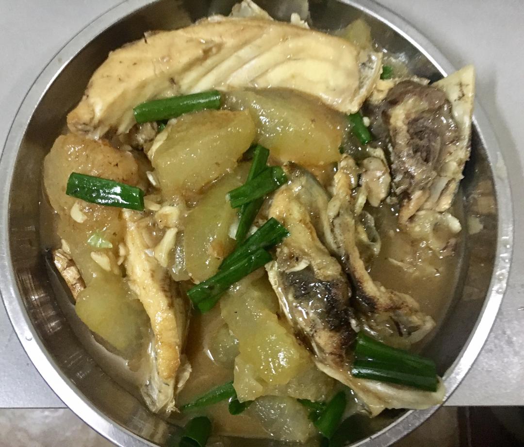 下厨房用户znvea做的玉白沾鲜露冬瓜焖鱼头