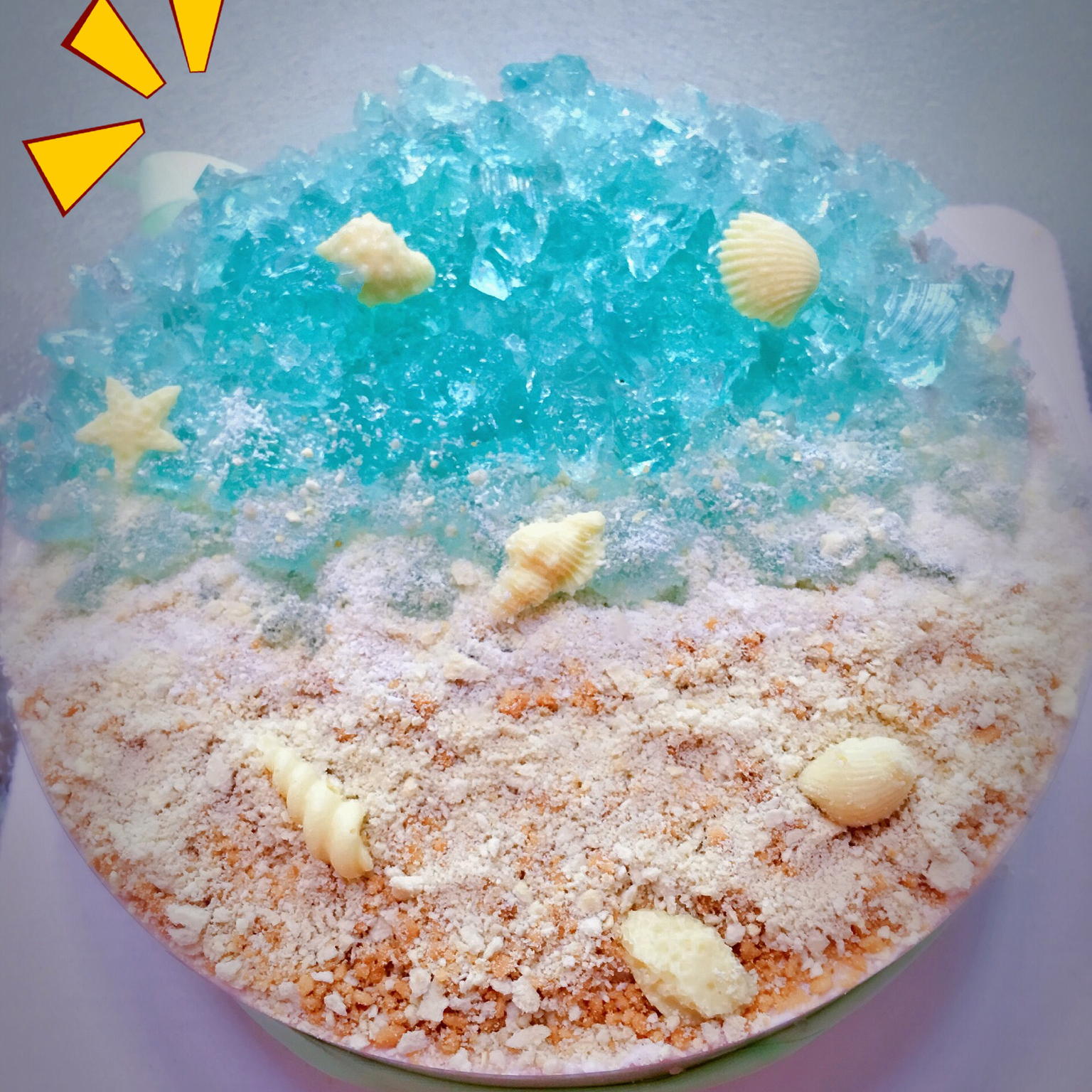 海洋酸奶慕斯蛋糕