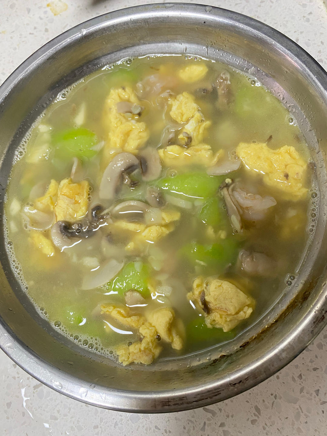 味道鲜美的丝瓜汤
