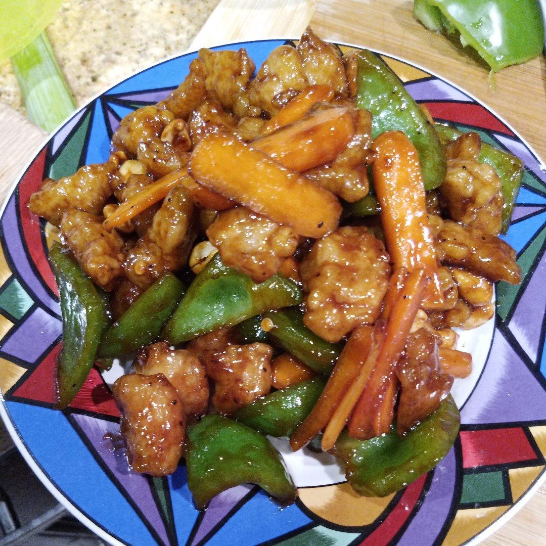 溜肉段烧茄子（东北硬菜呀哈哈）