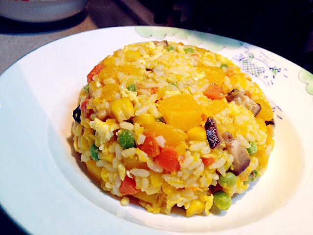 elviraxia做的南瓜酱炒饭