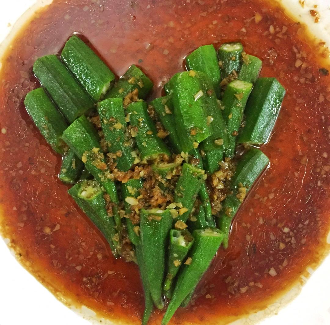 蒜蓉秋葵