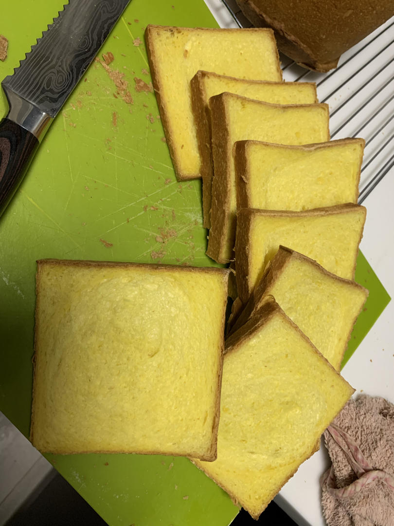 100%中种轻奢侈南瓜吐司