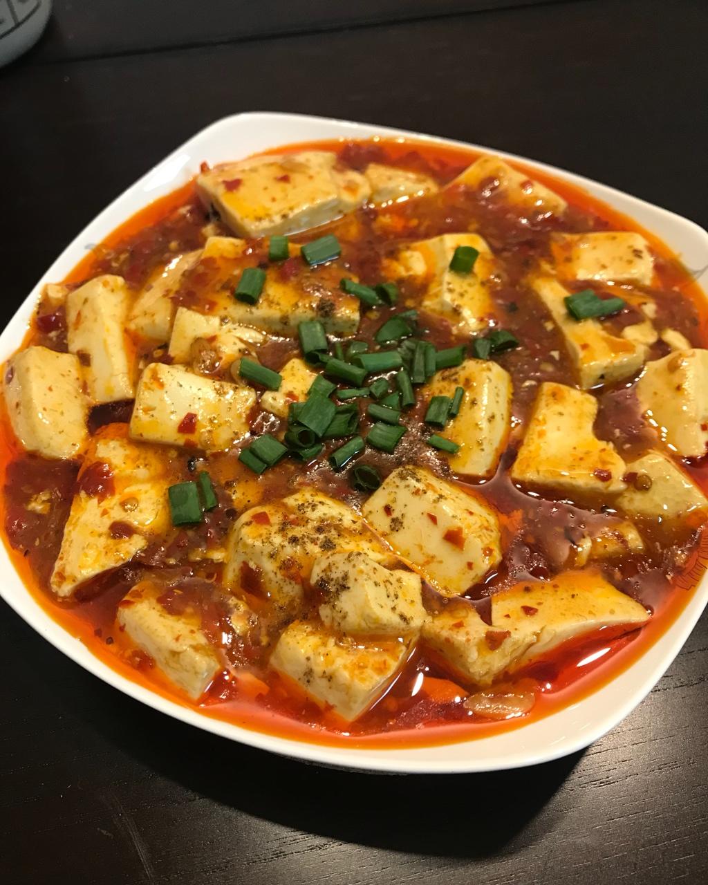 百毒不侵的微笑做的麻婆豆腐