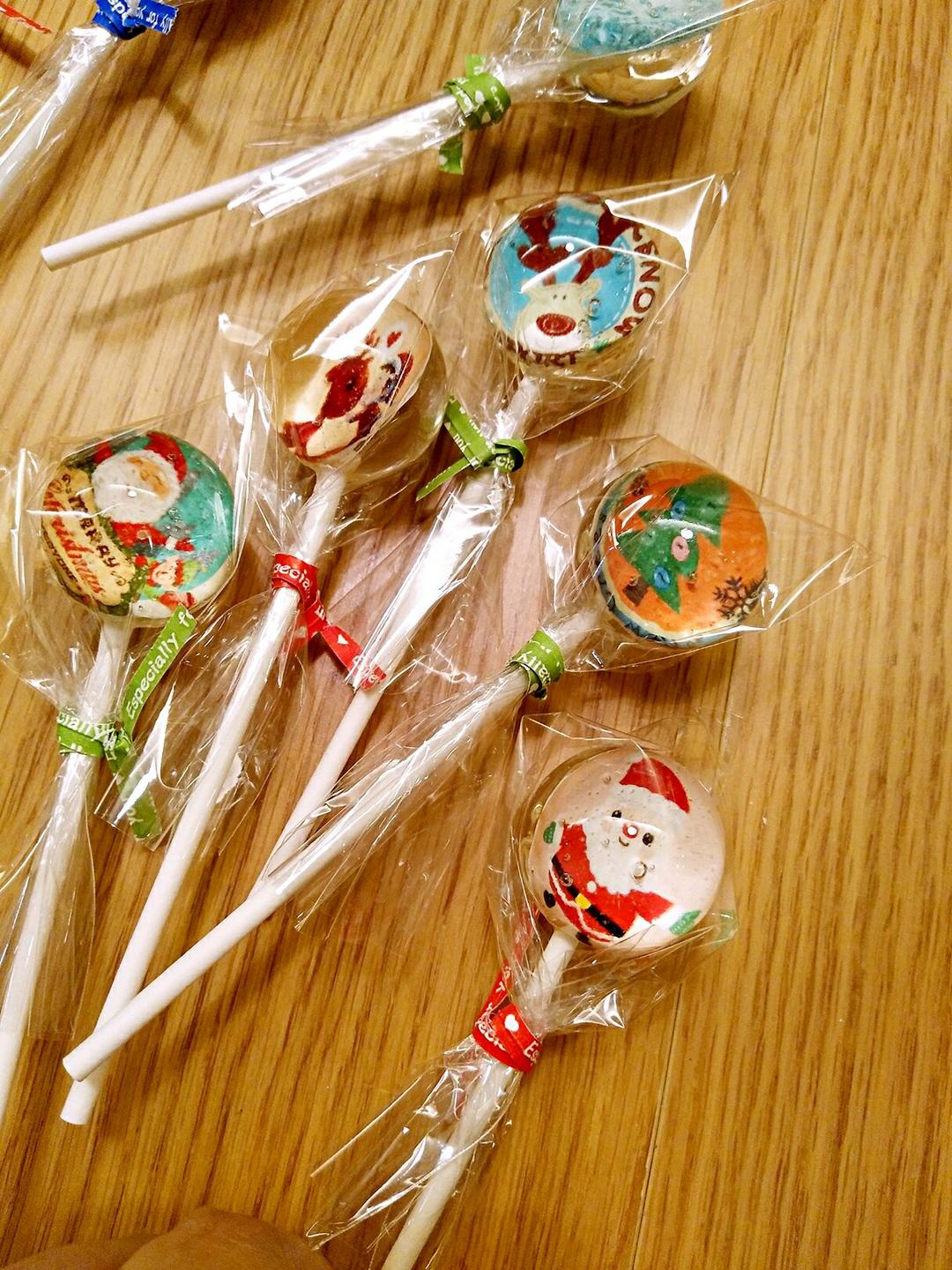 熊大妈做的水晶棒棒糖