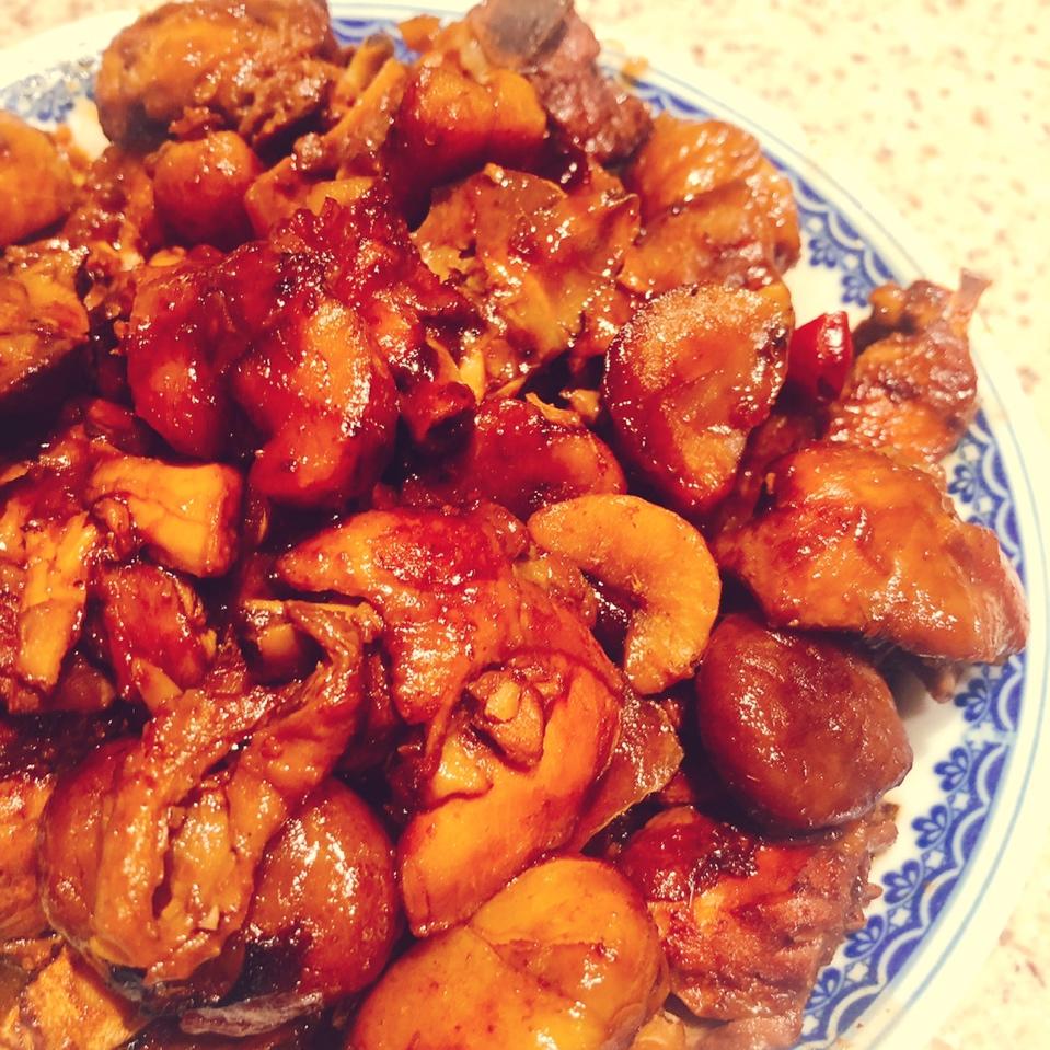 超美味的【板栗焖鸡】