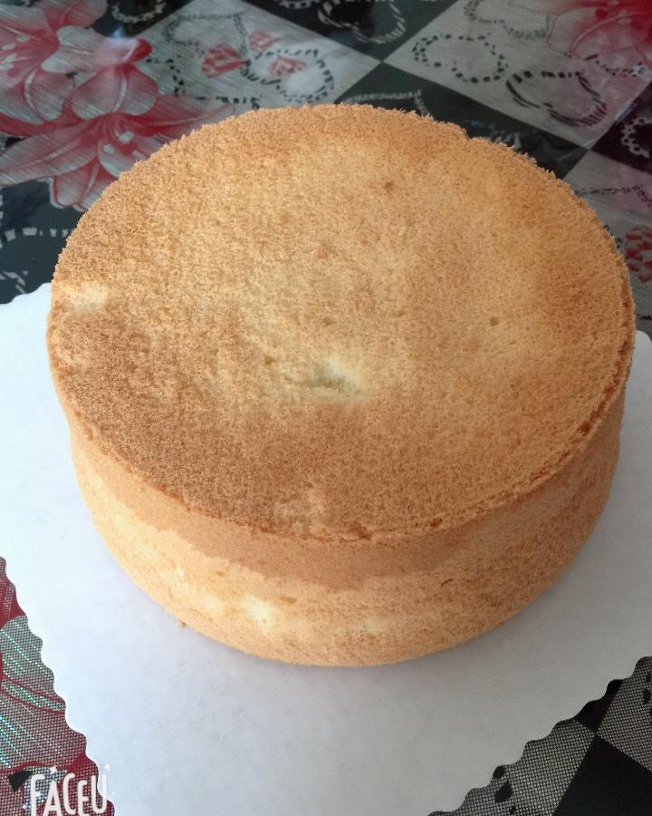 6寸戚风蛋糕（2蛋）
