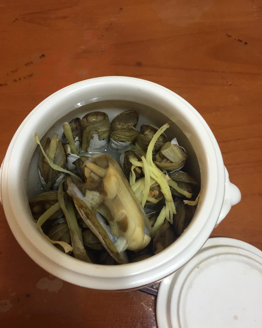 原汁原味的插蛏（蛏子）