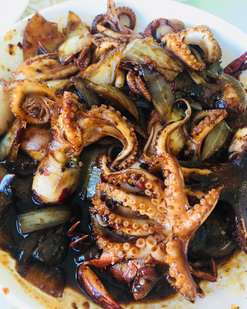 香辣八爪鱼（虾）