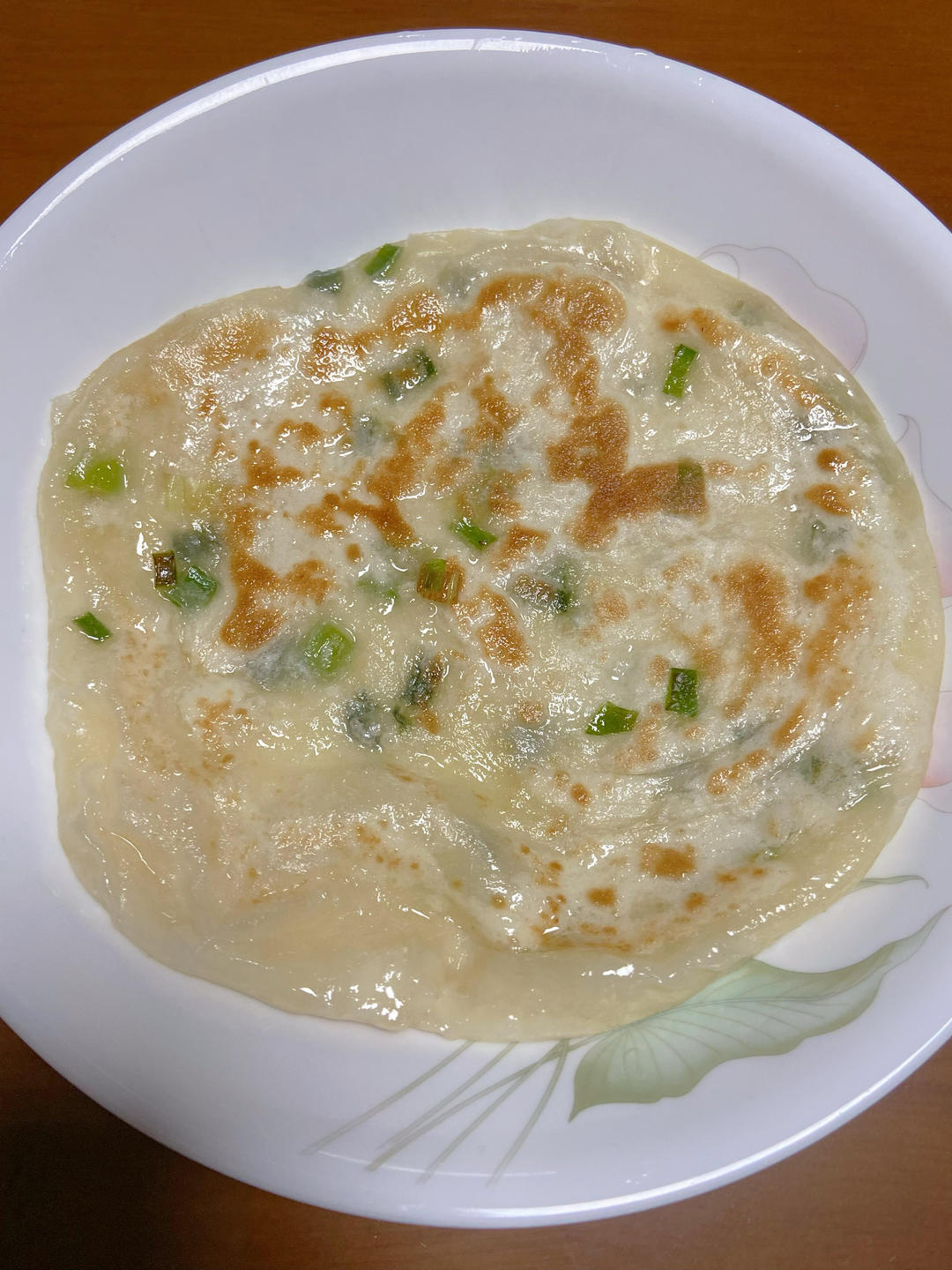 半发面家常葱油饼 凉了不硬 做法简单 附细节视频详解