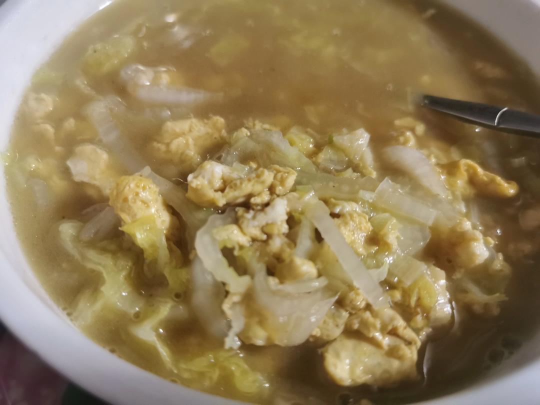 减肥营养白菜汤