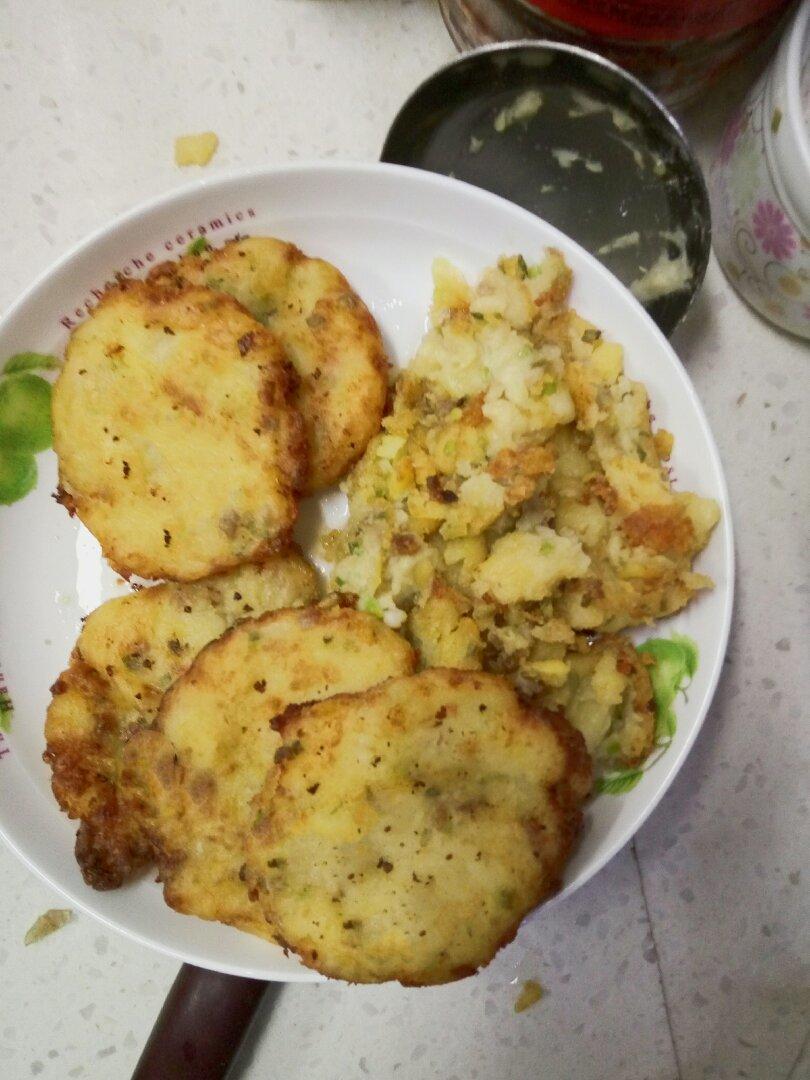 土豆火腿早餐饼