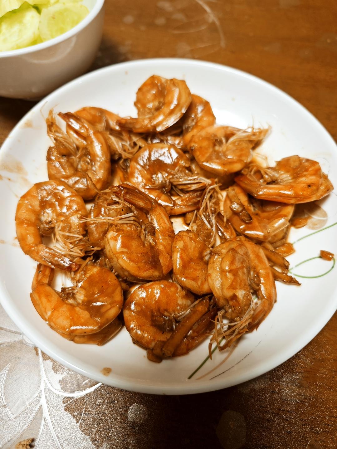 火爆杭州的老头儿油爆虾