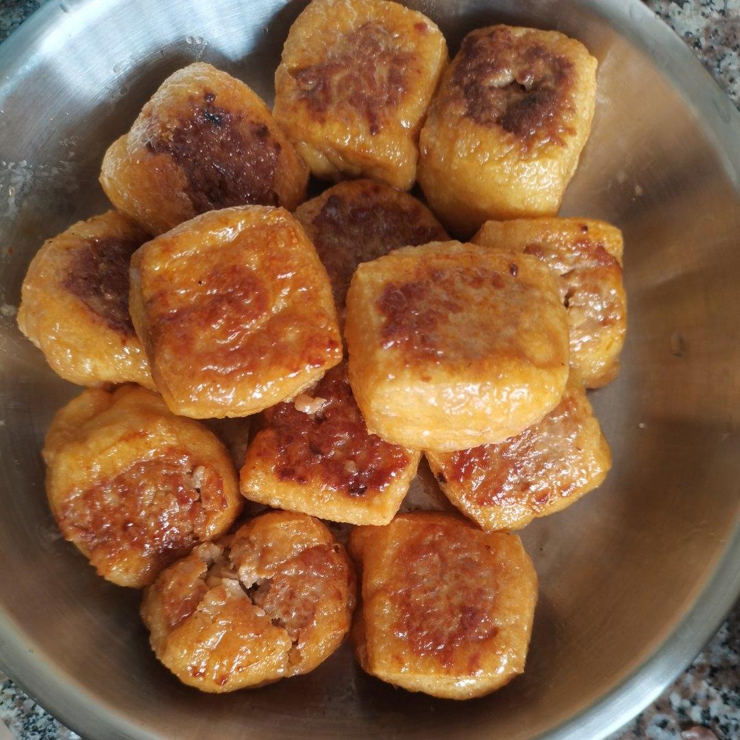 简单容易的酿豆腐