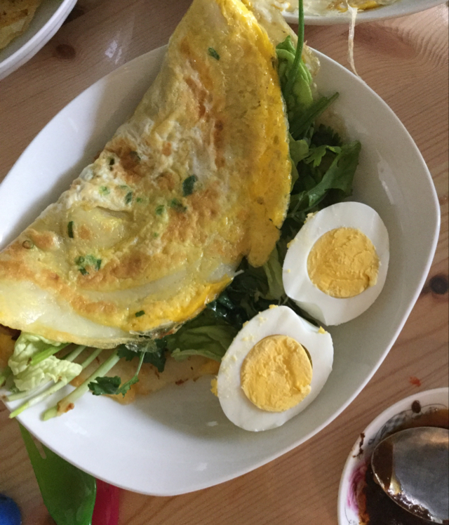平底锅版煎饼果子