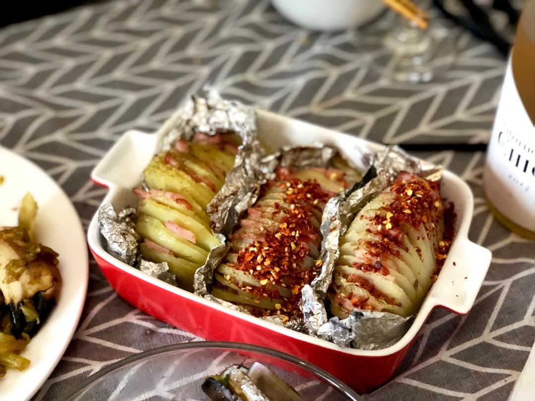 培根风琴烤土豆