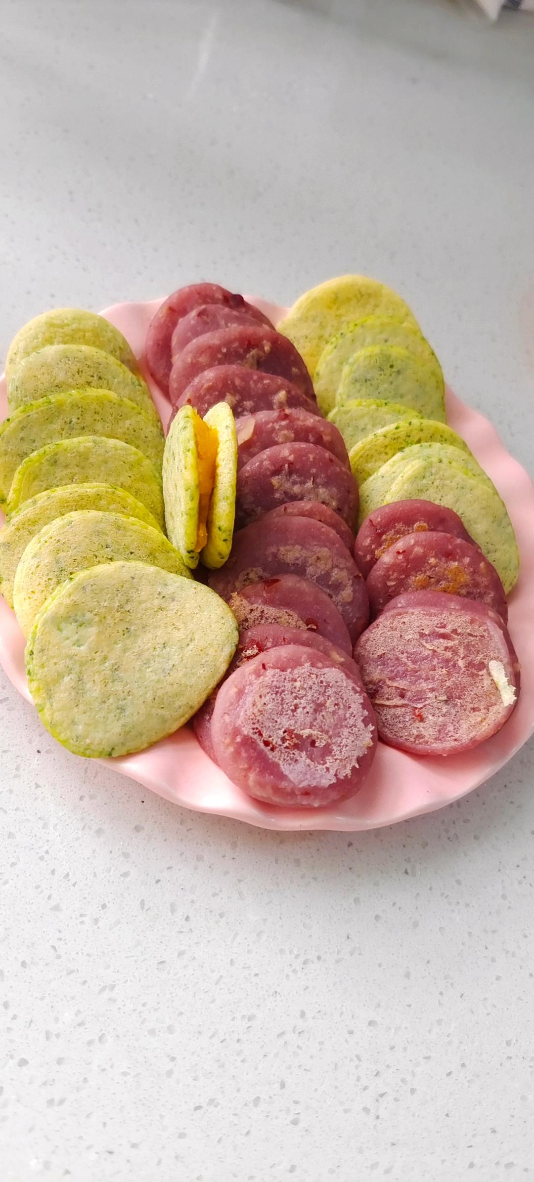 蔬菜松饼(9+宝宝辅食)