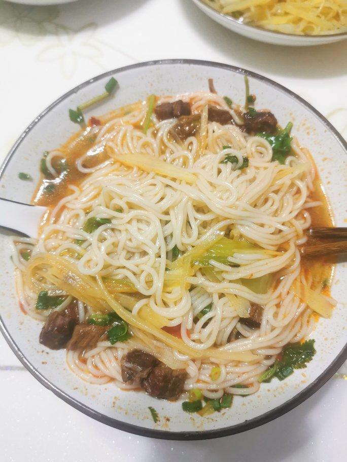 红烧牛肉面