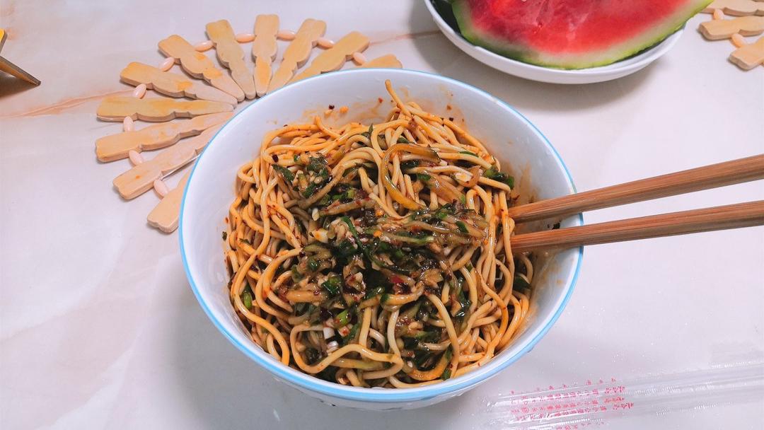 巨好吃㊙️酸辣凉拌面❗️十分钟搞定，简单快手❗️