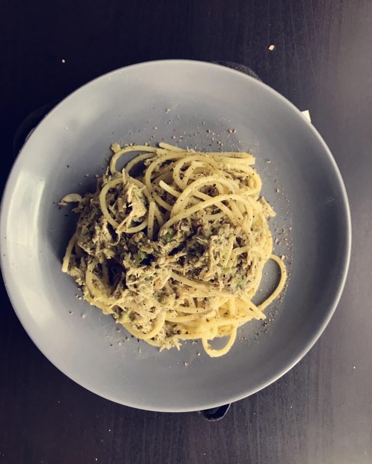 牛油果意面 Spaghetti with Avocado Sauce