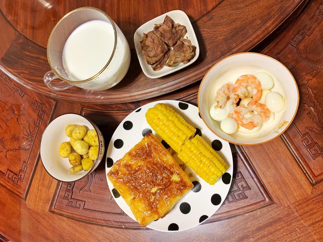 懒人版岩烧乳酪片快速消耗吐司片奶酪