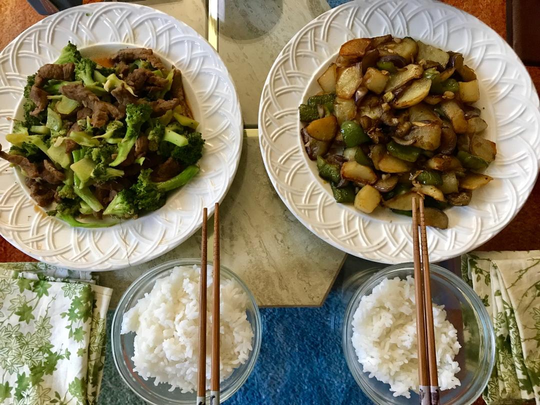 黑椒西兰花牛柳