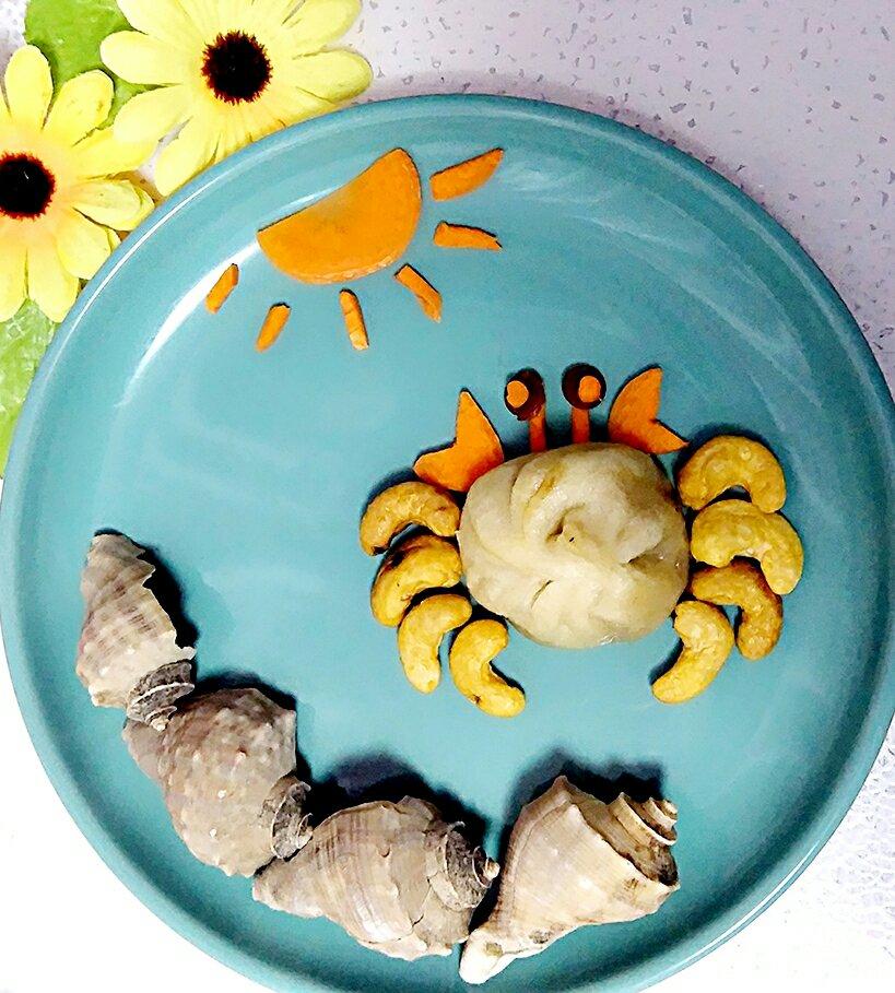 趣味童餐—小螃蟹（叉烧包）