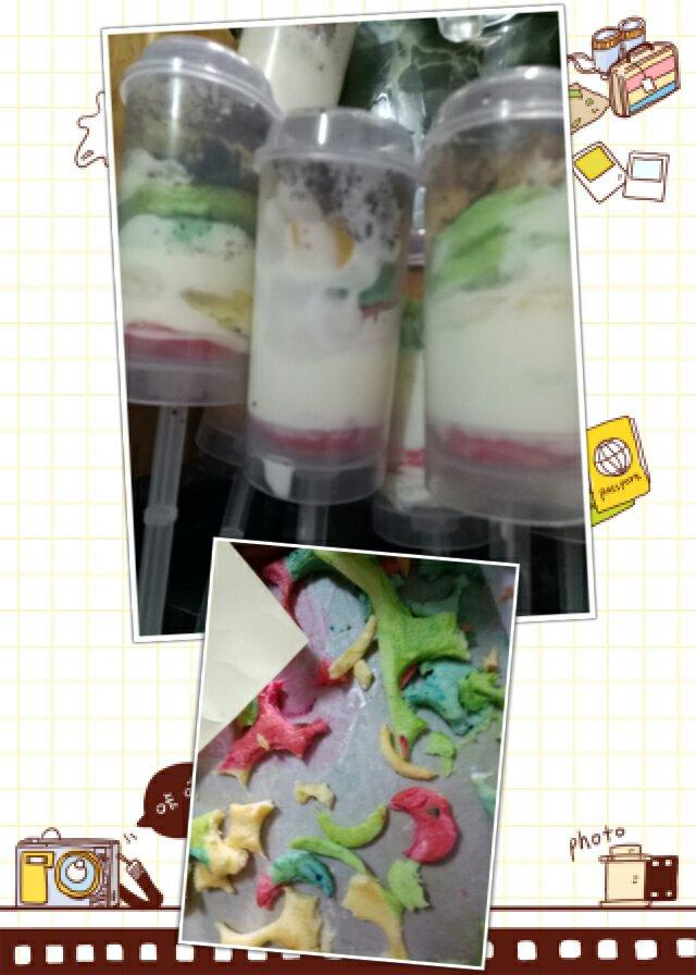 彩虹推推乐蛋糕PUSH CAKE