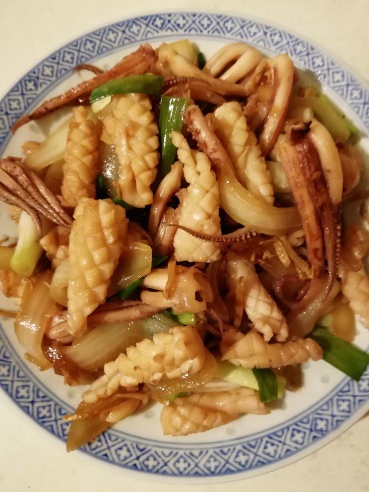 爆炒鱿鱼