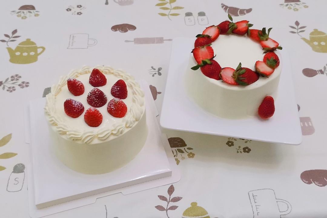 《Tinrry+》草莓奶油蛋糕（8寸配方）